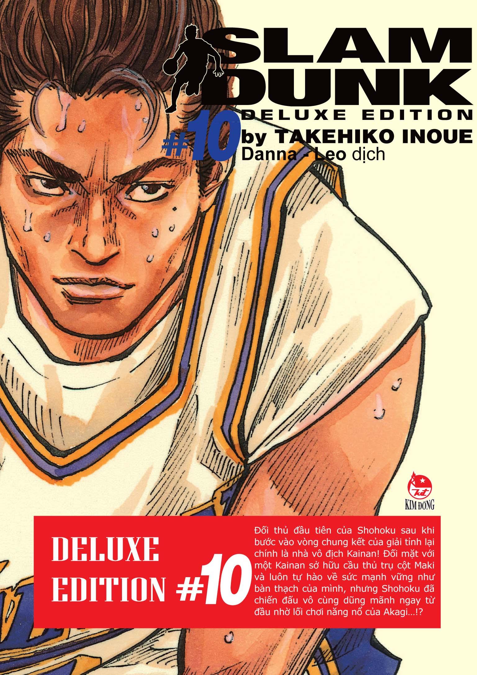 Slam Dunk - Deluxe Edition - Tập 10 - Tặng Kèm Obi + Bìa Áo Limited Ngẫu Nhiên