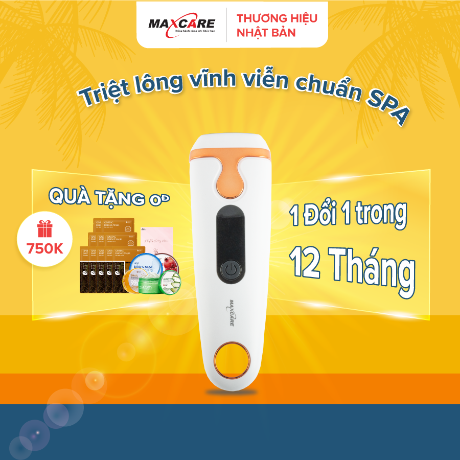 Máy triệt lông và trẻ hóa da cá nhân IPL Maxcare