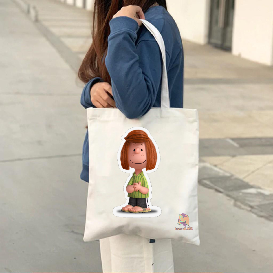 Túi Tote in hình chủ đề Snoopy