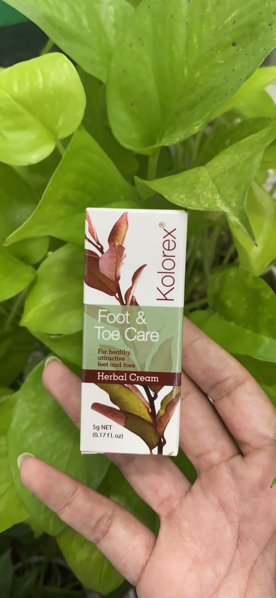 Kem nấm móng tay chân Kolorex Foot &amp; Toe Care Cream 5g