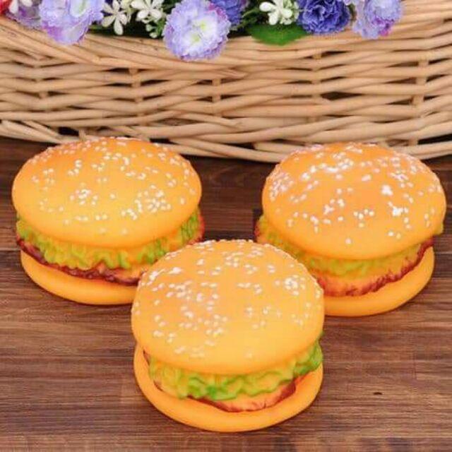 ĐỒ CHƠI CAO SU BÁNH HAMBURGER