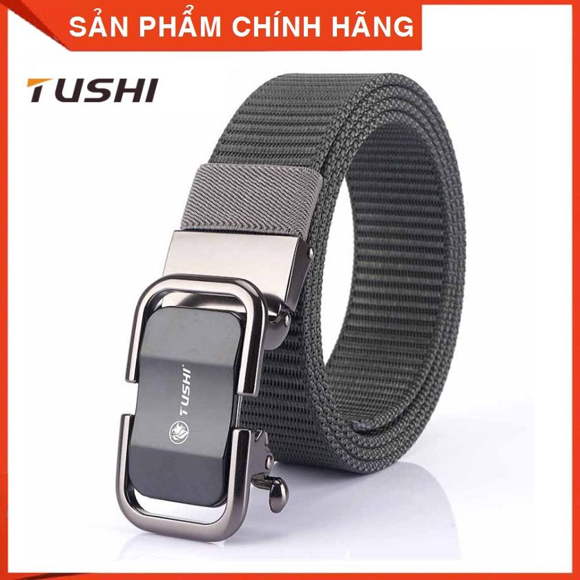 (HÀNG ĐẸP) Dây nịt Nam vải dù_Tushi siêu bền_Khóa cài tự động chắc chắn, tiện lợi,, Thắt lưng vải bố cao cấp