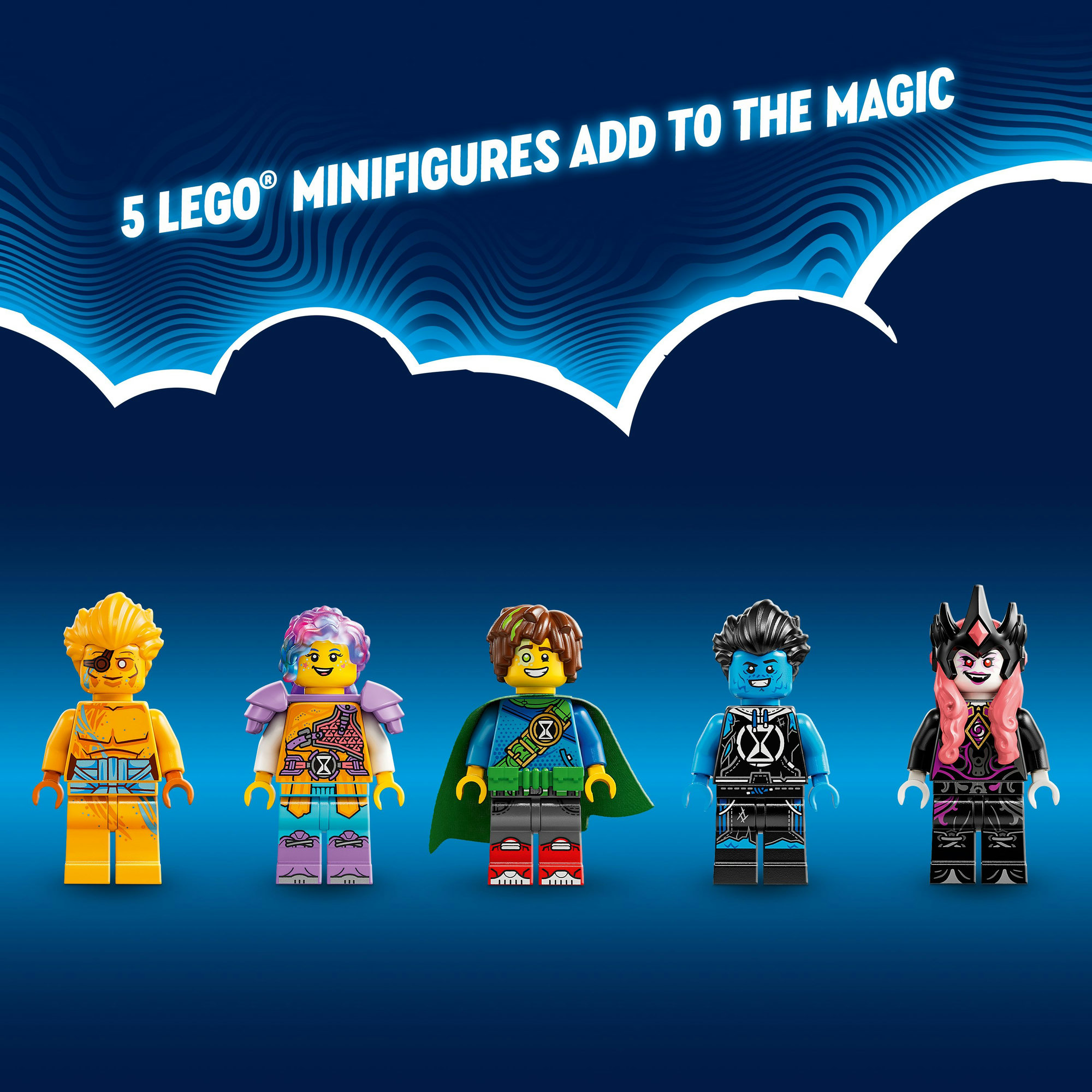 LEGO DREAMZZZ 71477 Đồ chơi lắp ráp Tòa tháp của Sandman (723 chi tiết)