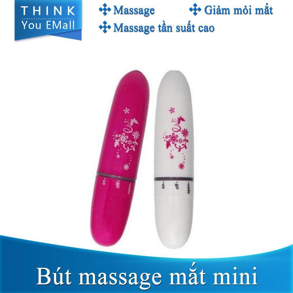 Bộ 2 Máy Massage Mắt Mini, Máy Massage Mắt Kiểu Bút Chống Thâm Quầng Mini 208 - Bút Matxa Mắt Mini
