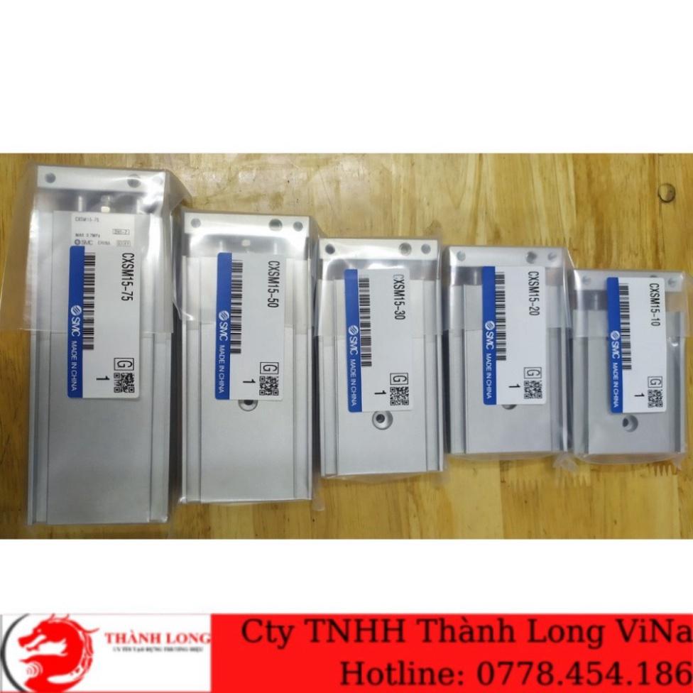 xylanh SMC CXSM15-10, CXSM15-20, CXSM15-25, CXSM15-30, CXSM15-40, CXSM15-50, CXSM15-75, CXSM15-100, CXSM15-150