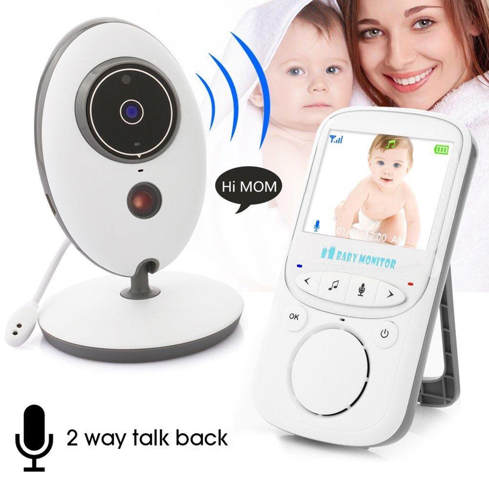 Máy báo khóc kiểm soát nhiệt độ có chế độ quay ban đêm Baby Monitor 2.4Ghz RoHS CE - Home and Garden