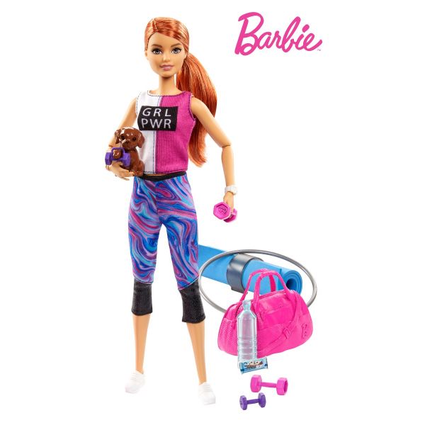 Búp bê Barbie - Thời trang phòng gym BARBIE GJG57/GKH73