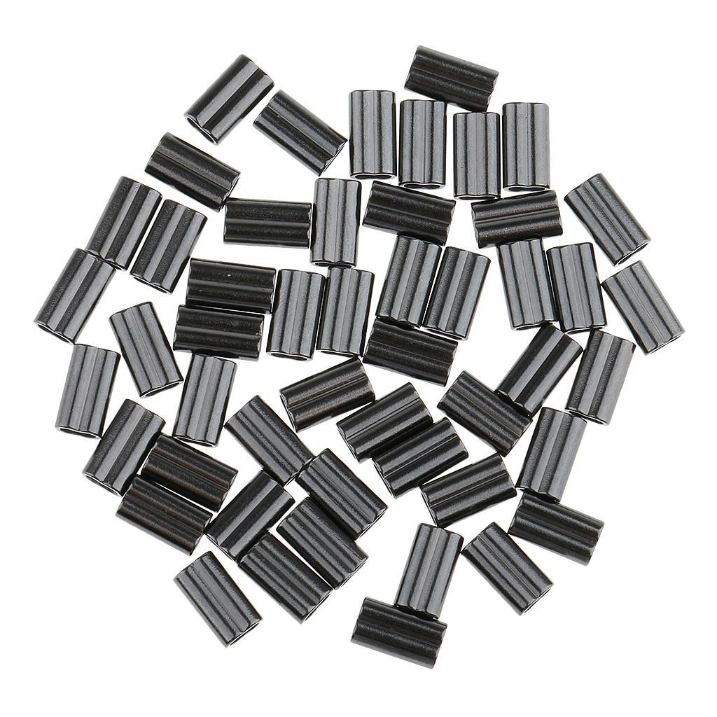 Double Barrel Copper Sleeves Fishing Crimps for Rig Making