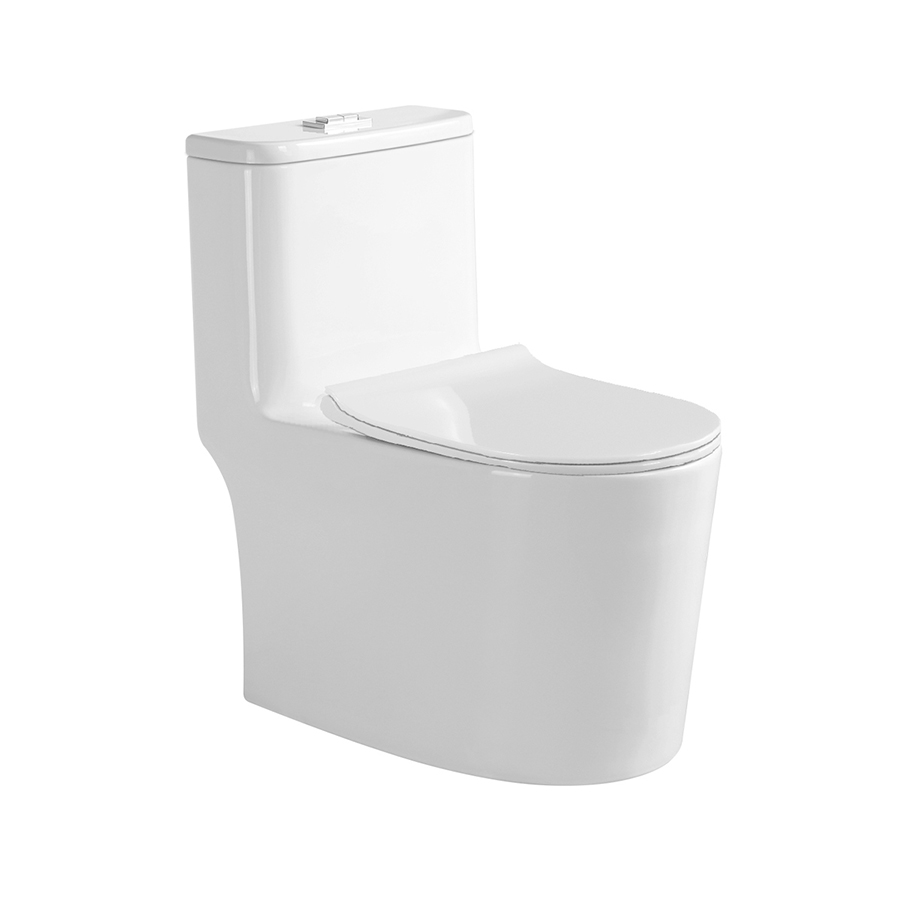 Bồn cầu một khối TUSLO COC 6822 bộ xả 360 độ thiết kế hệ thống xả thải đặc biệt, xả sạch chất bẩn - Hoa Sen Home - Hàng chính hãng 