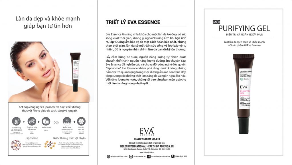 GEL HỖ TRỢ TRỊ MỤN KHÁNG KHUẨN EVA ESSENCE