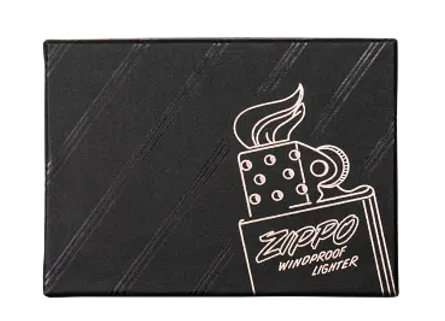 Bât lửa Zippo 48768 Script Logo Collectible Armor Rose Gold - Chính hãng 100%