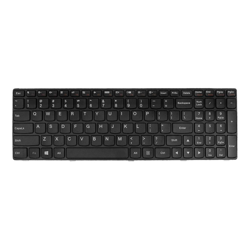 Replacement Laptop Keyboard US for Lenovo G500 G505 G510 Keyboard with Frame