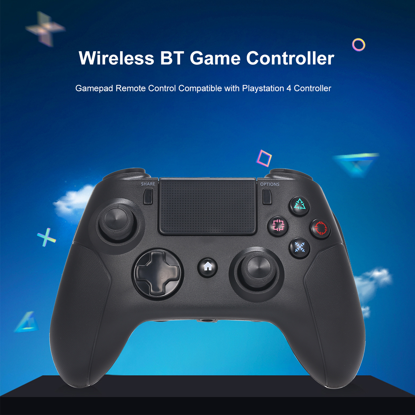 Bộ điều khiển trò chơi cho PS4 không dây BT Gamepad Điều khiển từ xa Tương thích với Playstation 4 