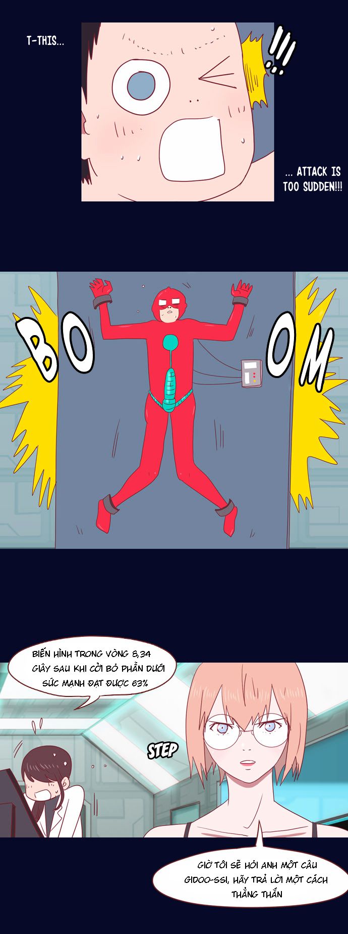 siêu nhân tinh trùng chapter 13 11