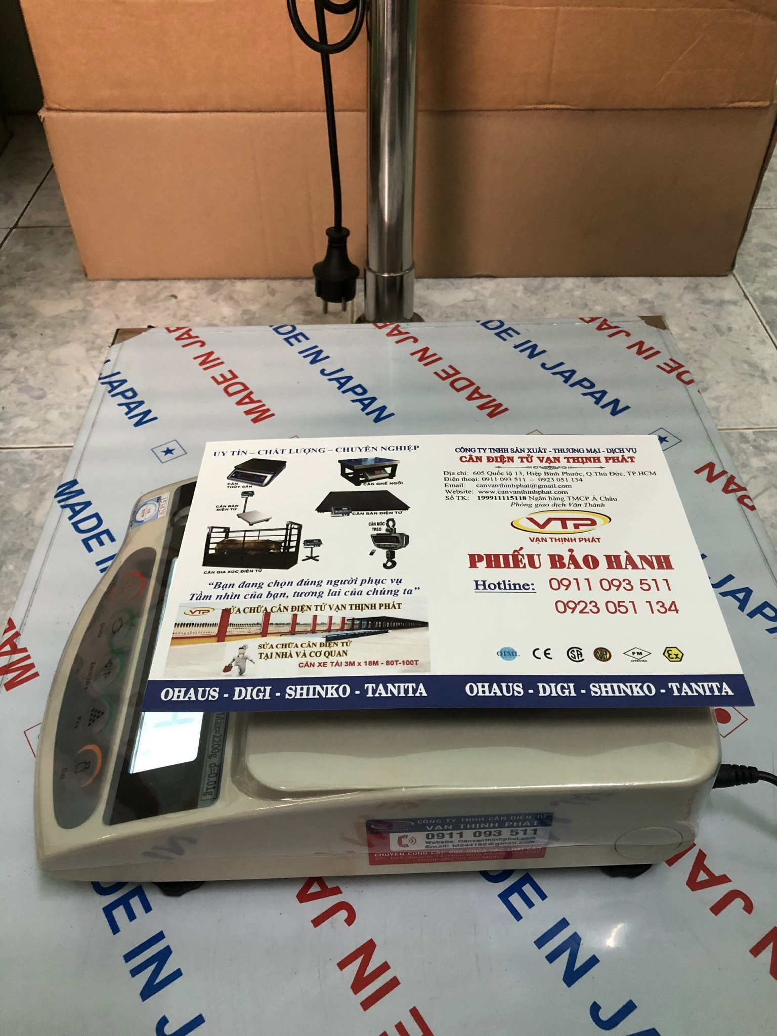 Cân Điện Tử GS SHIKO 2200 g 0.01 g