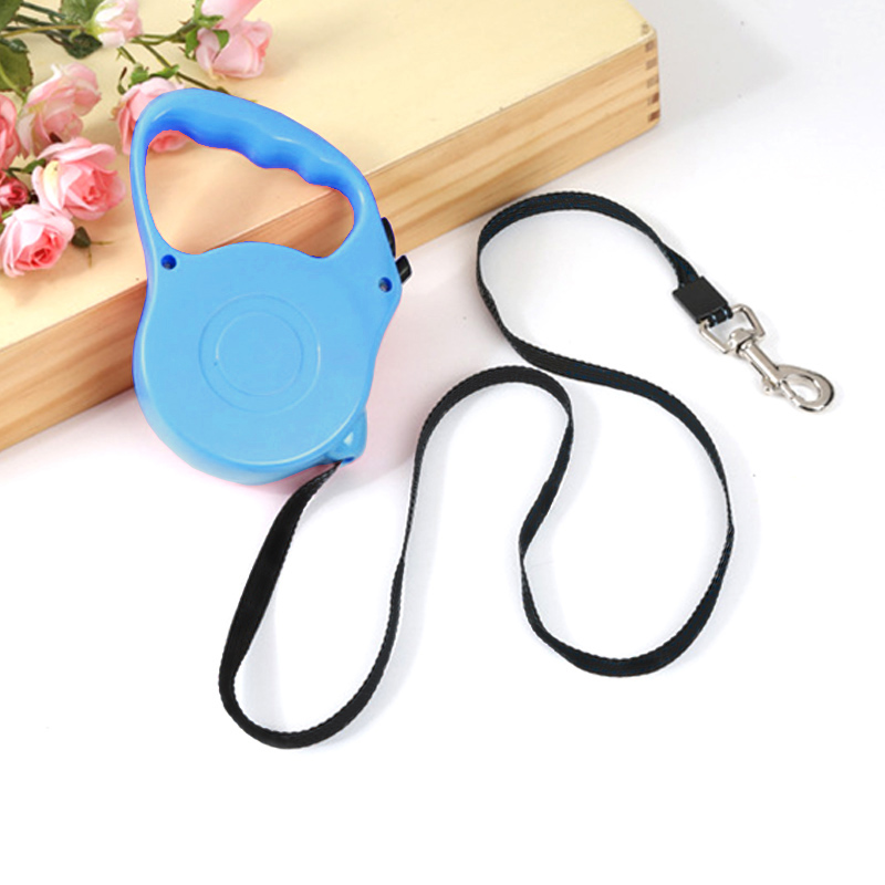 Dây dắt chó đi dạo thông minh tự động QY067, dây rộng 1cm dài 3m