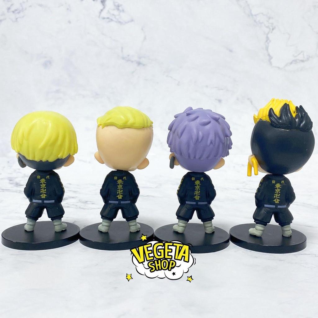 Mô hình Tokyo Revengers - Takemichi Chifuyu Mikey Draken Pachin Baji Mitsuya Kazutora Hanma - Cực to nét đẹp - Cao 10cm