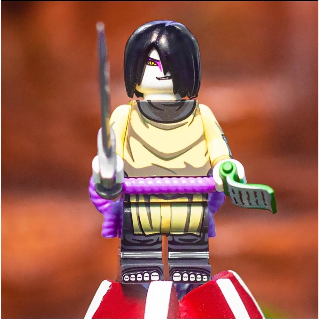 lego các nhân vật naruto tùy chọn madara, đệ nhất, hokage, akatsuki,lục đạo