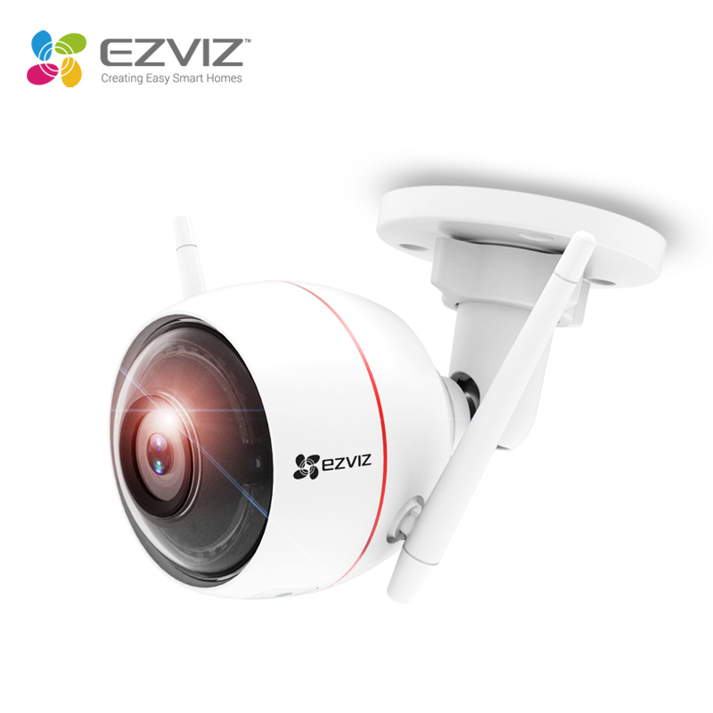 Combo Camera Wi-fi Trong Nhà EZVIZ C3W 2MP Không Màu Kèm Thẻ Nhớ 32GB/64GB - Hàng Chính Hãng