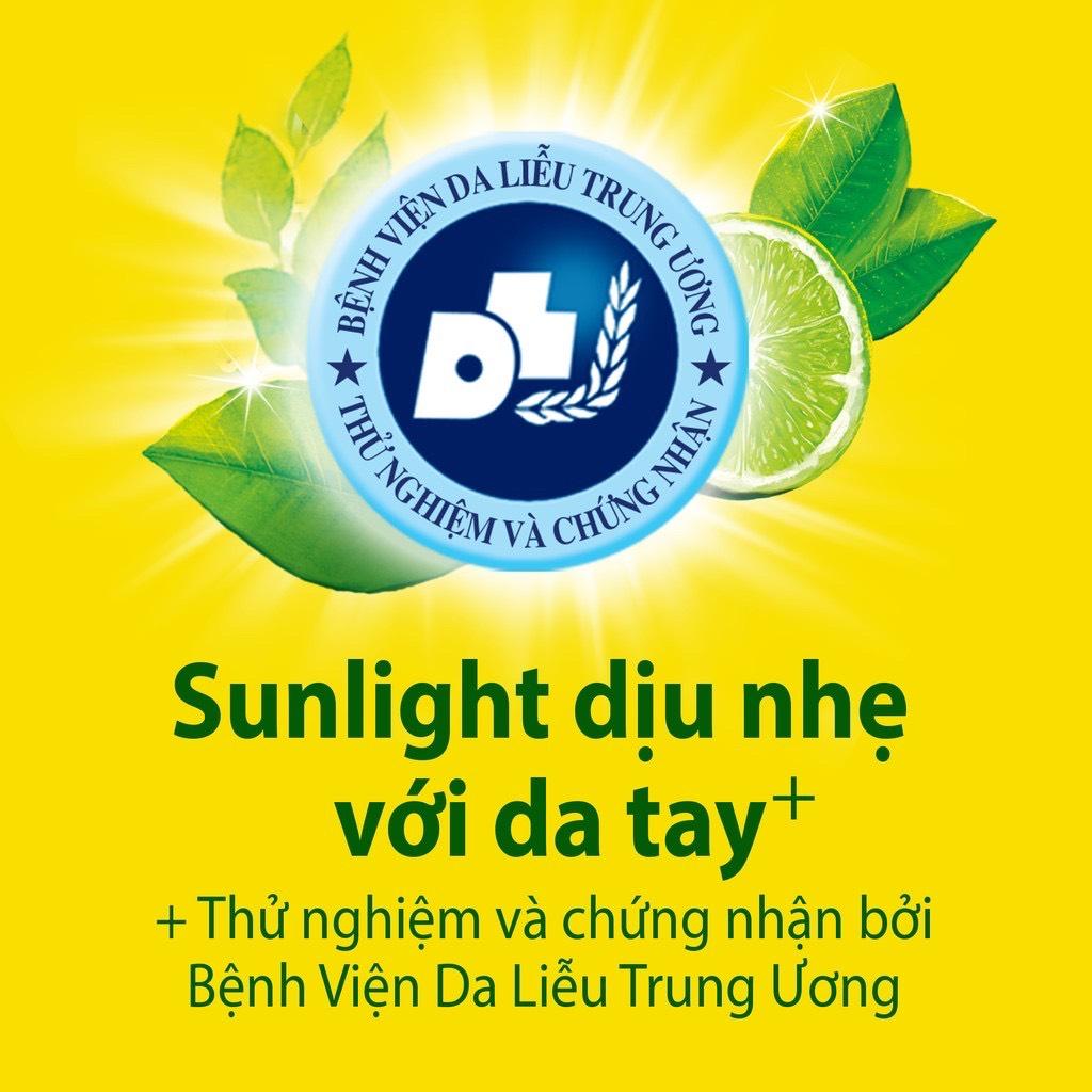 COMBO 2 Túi Nước rửa chén Sunlight Chanh 100 Túi 2.6kgX2