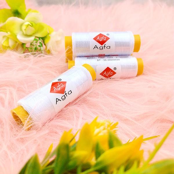 Combo 4 cuộn chỉ trắng giá rẻ thông dụng