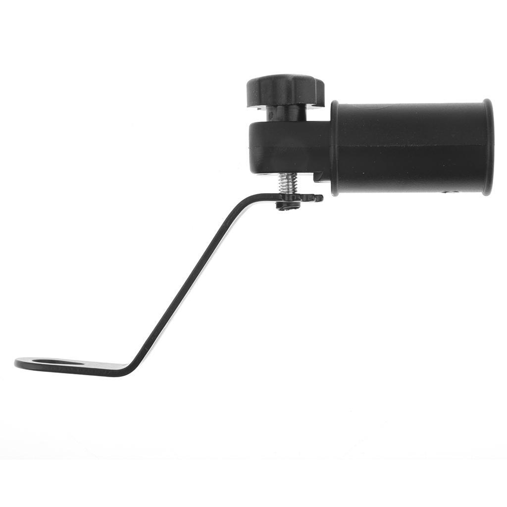 Motorcycle Rearview Mirror Phone Handlebar USB Charger Holder Bracket