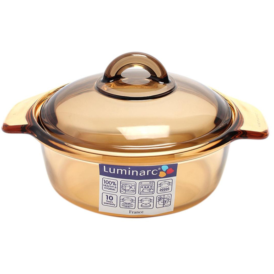 Nồi Thủy Tinh Luminarc Vitro Amberline Blooming L2715 - 1.5L