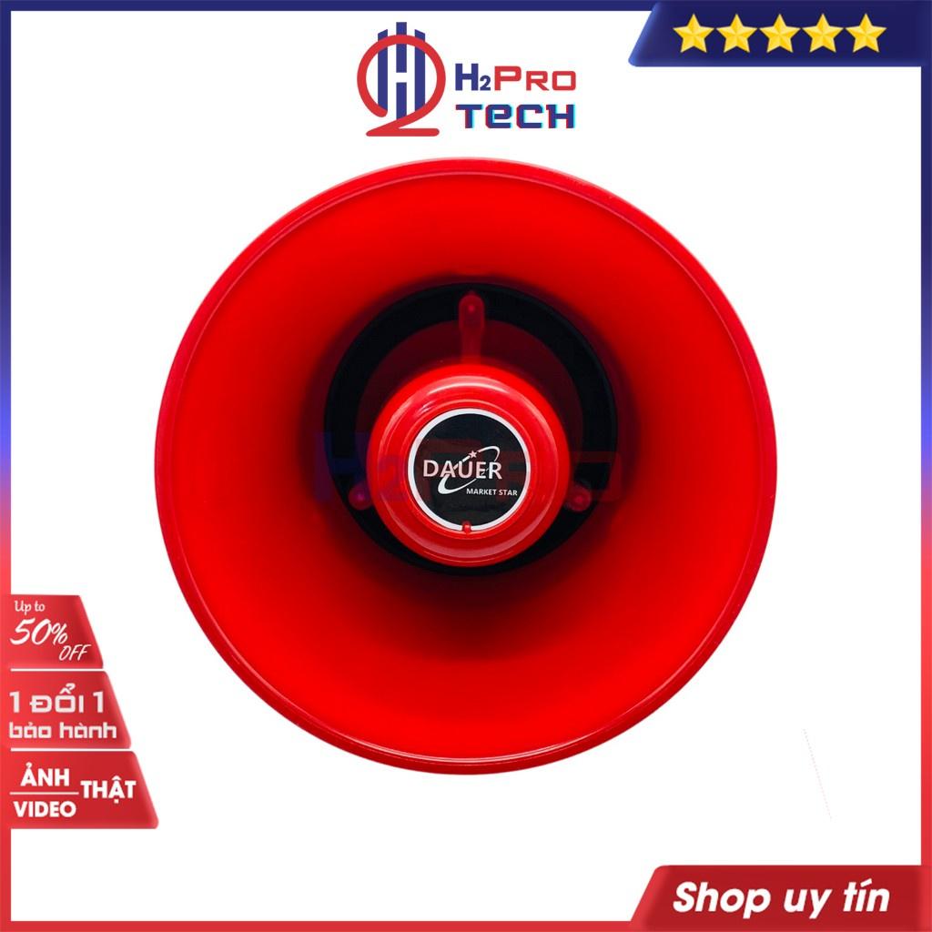 Loa Phóng Thanh Cầm Tay, Loa Bán Hàng Rong Dauer TD-619 15W Ghi Âm-Phát Lại-Usb-Nhạc Hiệu-Cảnh Báo-Giọng Nói-H2Pro Tech