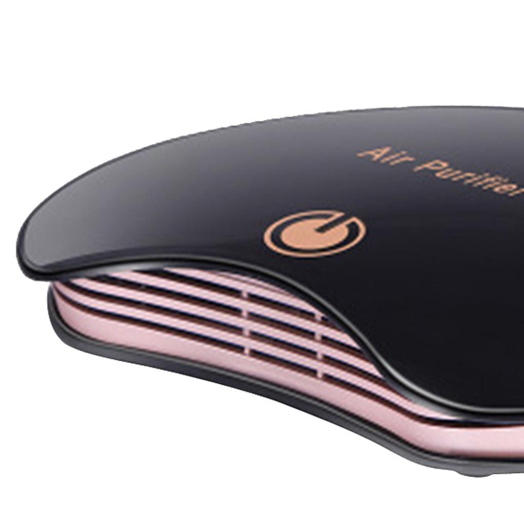 Black Car Air Purifier, Portable & Quiet Air Cleaner, Eliminates Dust, Smoke, Mold, Germs, Odor Cleaner, for Car