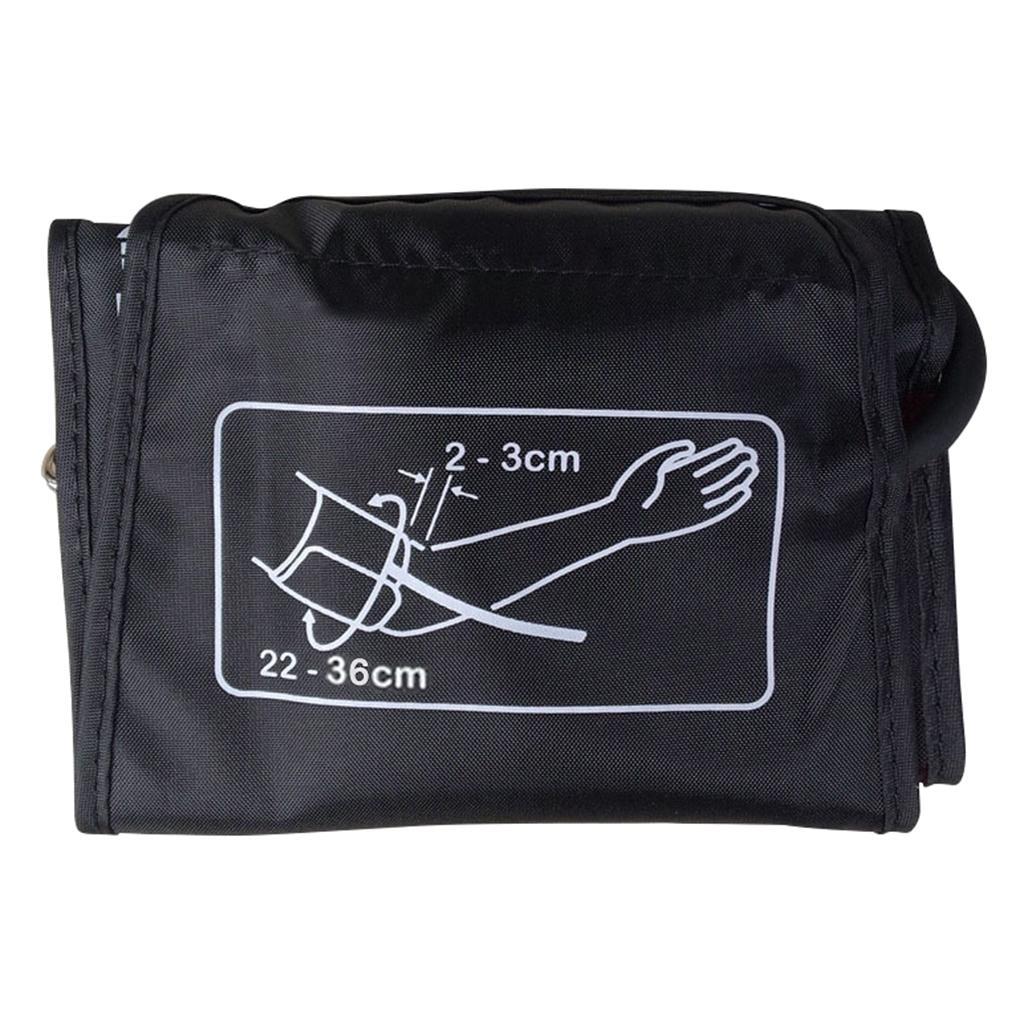 2Pcs Blood Pressure Cuff Arm Sphygmomanometer Oxford Nylon Sleeve 22-36cm