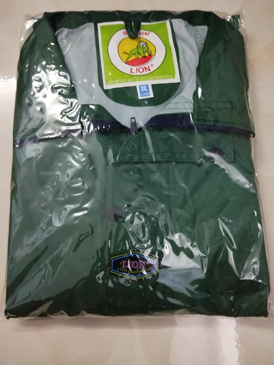 Bộ quần áo mưa vân tổ ong cao cấp siêu bền