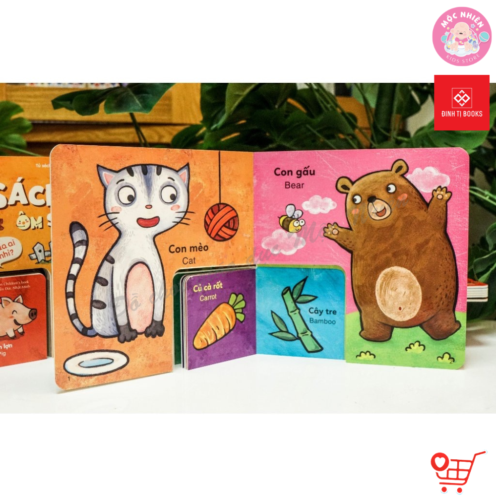 Sách - Bộ sách to ôm sách nhỏ dành cho trẻ 3-6 tuổi - Đinh Tị Books