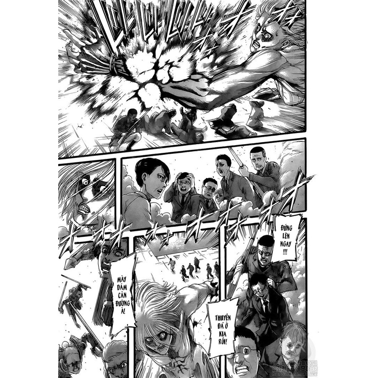 Tranh dán tường poster truyện tranh anime Attack on Titan decor trang trí góc học tập làm việc phòng ngủ rẻ vô địch