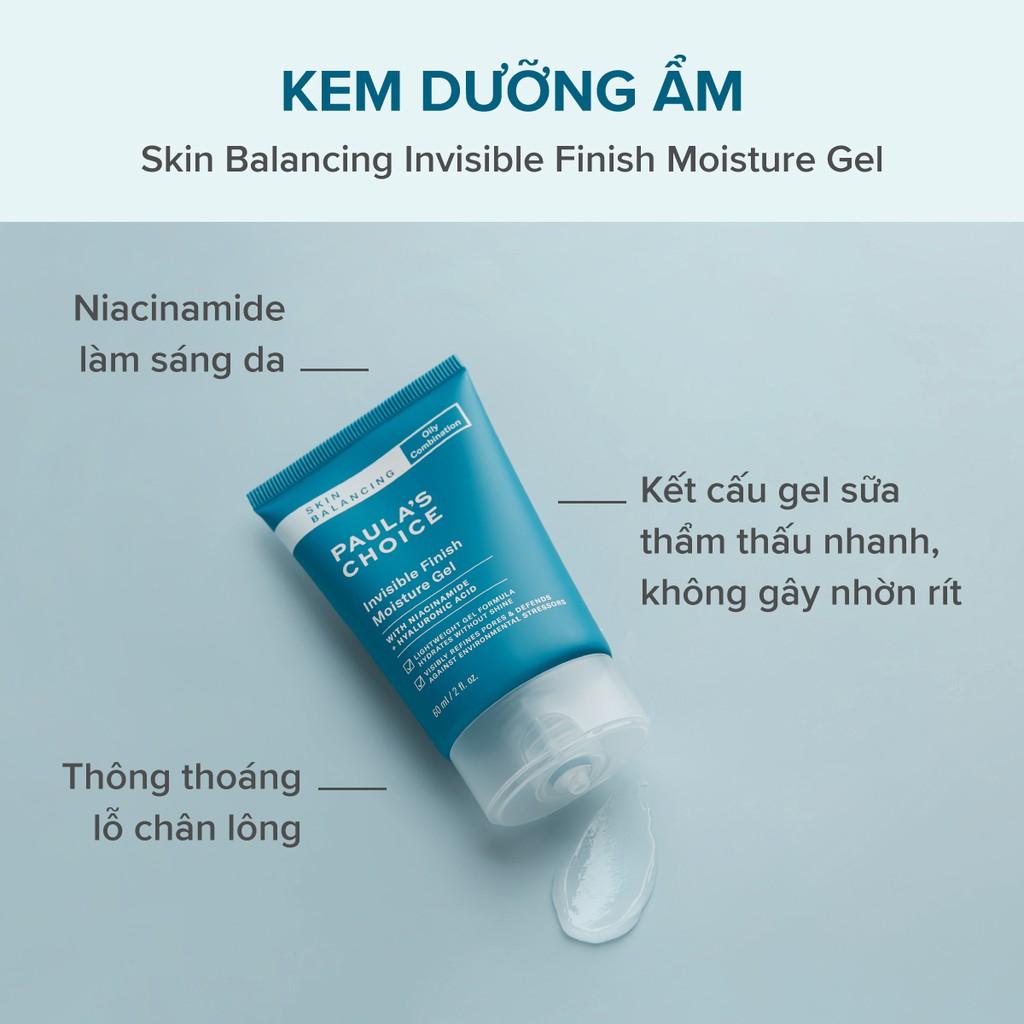 Gel dưỡng ẩm cho da dầu Paula's Choice Skin Balancing Invisible Finish Moisture Gel (Mã 3400)