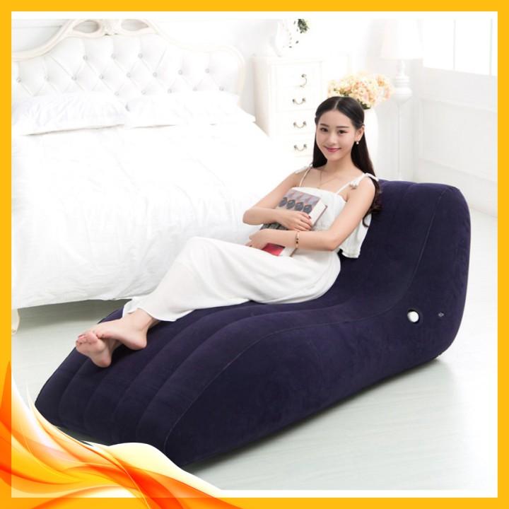 Bộ Ghế bơm hơi tình nhân Lazy Sofa S - Kèm bơm hơi điện 220v