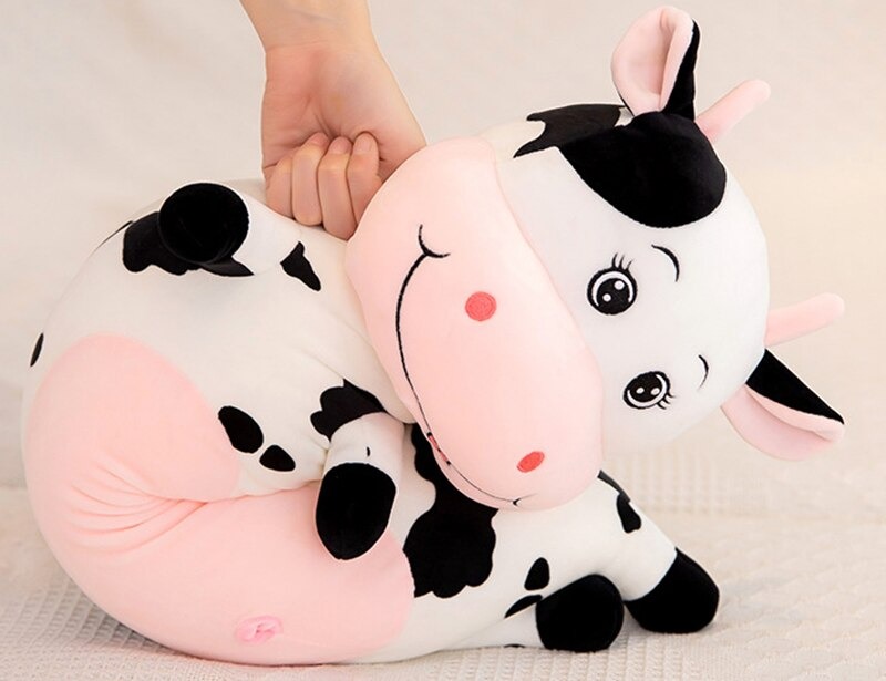 Gối ôm gấu bông con bò sữa 60cm