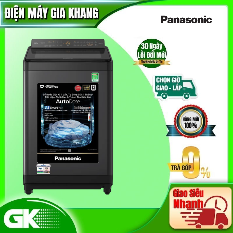 Máy Giặt Panasonic Inverter 10.5 Kg NA-FD105W3BV - Hàng chính hãng