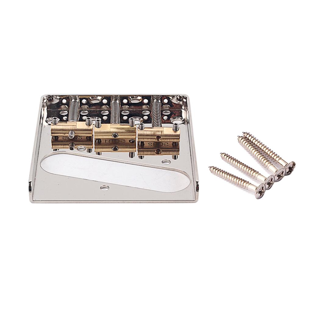 Vintage Phong Cách Cố Định Đàn Guitar Điện Cầu Đồng Yên Ngựa TL Cầu