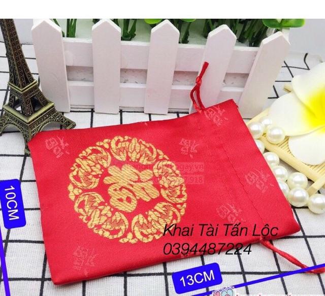 50 túi gấm đỏ Thượng Hải chữ Phúc tphcm