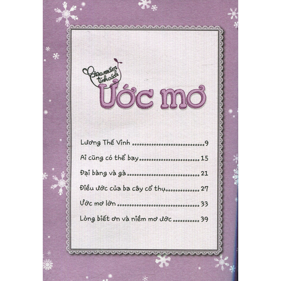 Gieo Mầm Tính Cách - Ước Mơ ( Tái Bản )