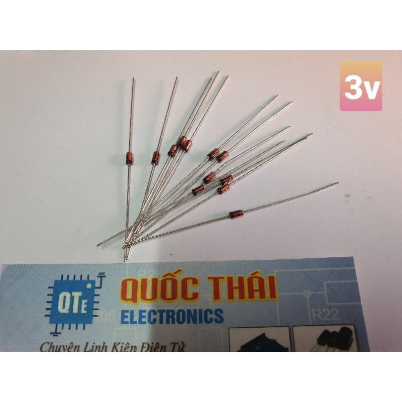 Combo 20 dioe zener các loại (500mW)