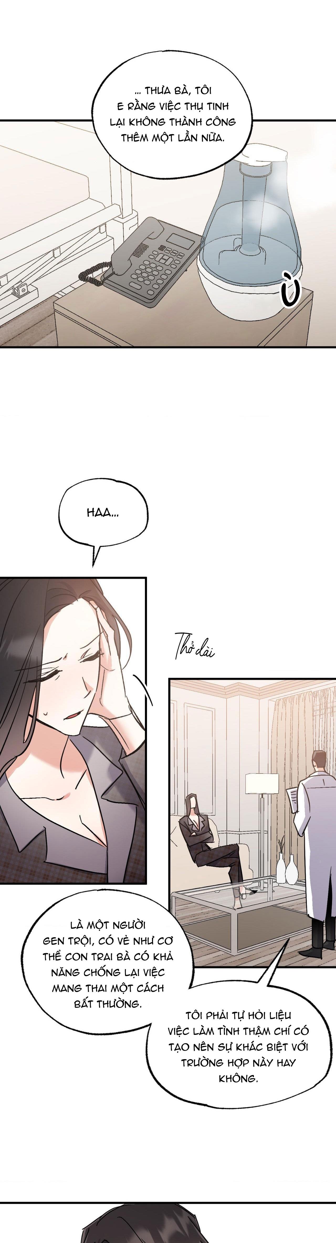 (abo) vũ trụ nơi em xuống chapter 10 14