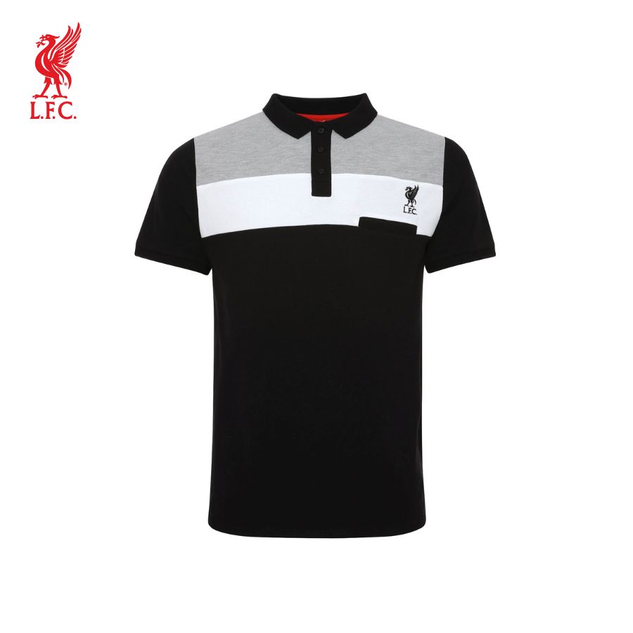 Áo thun tay ngắn thể thao có cổ nam LFC Colour Block - A15015