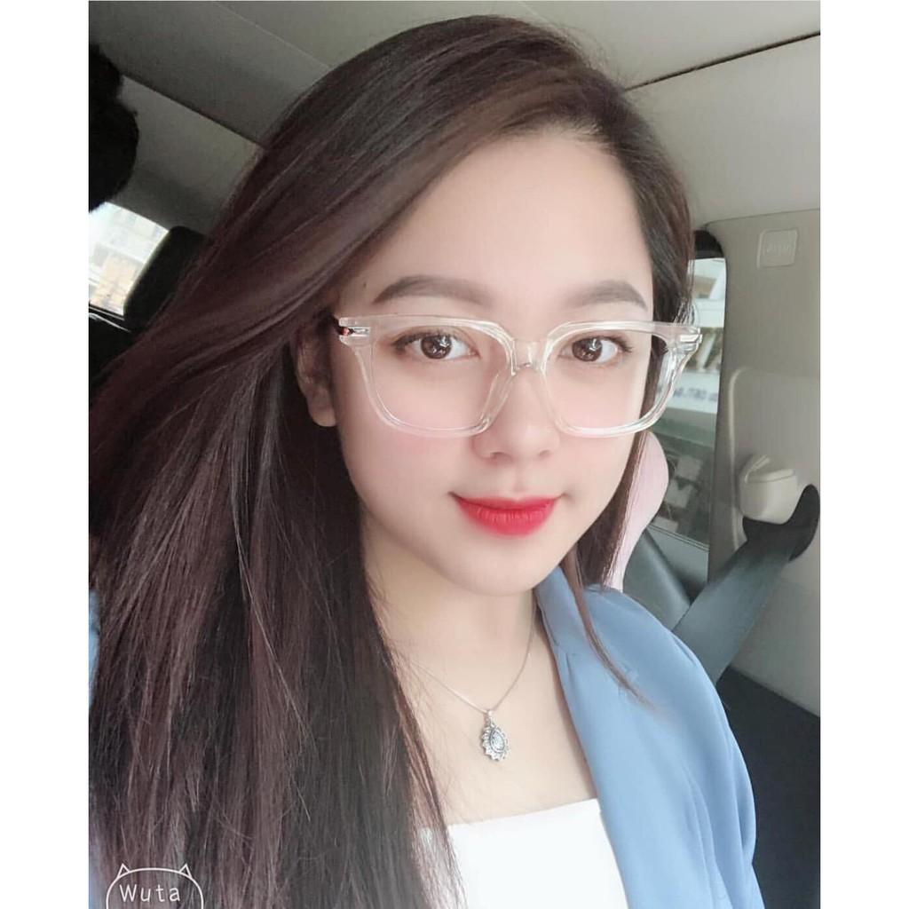 Gọng kính cận vuông, càng kính kim loại, cho cả nam và nữ 0004
