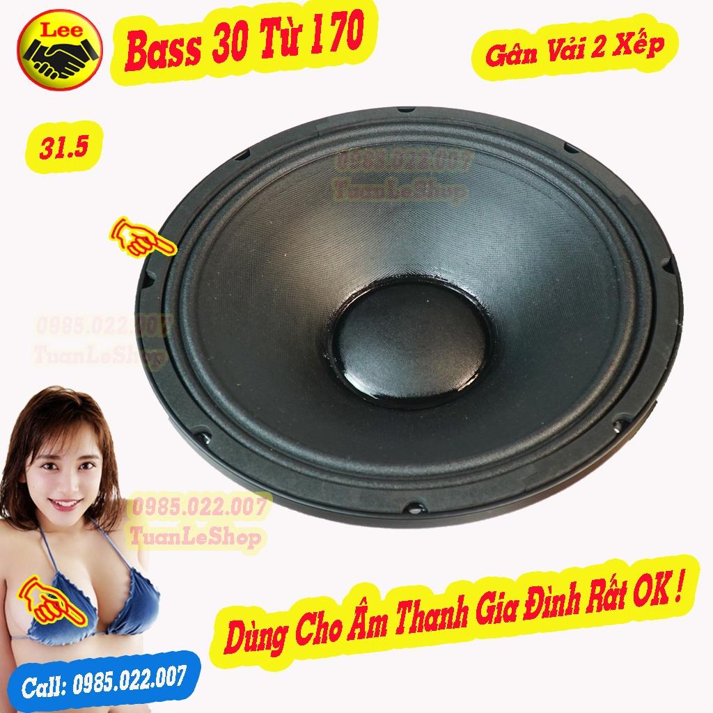 LOA BASS 30 COI 75 TỪ 170 - LOA NHẬP XỊN SÒ – MÀNG TRƠN – GIÁ 02 CHIẾC