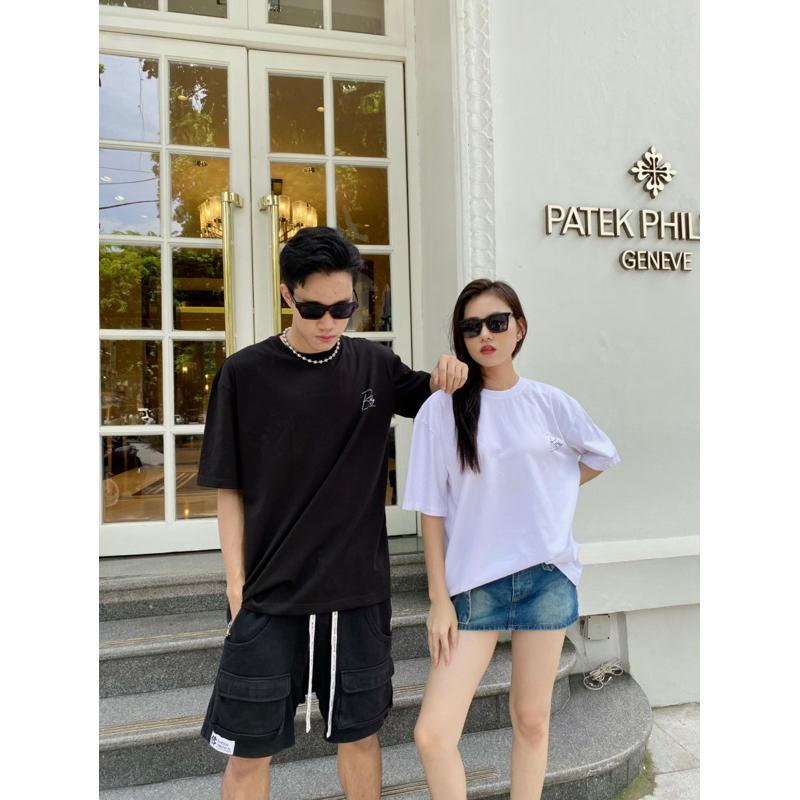 Áo Thun Unisex Richky Premium Tee Luxury Maison TB Đen - RKP04