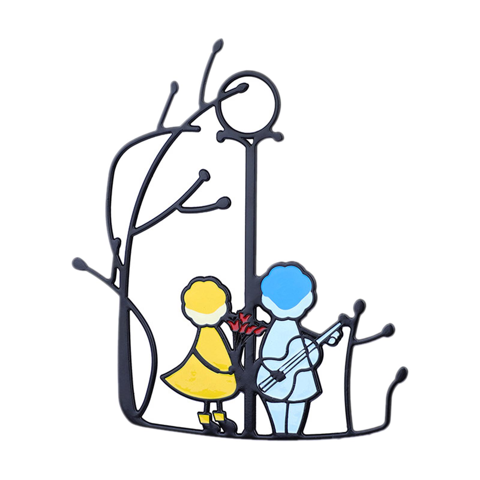 Suncatcher with Love Window Panel Pendant Hanging Decor