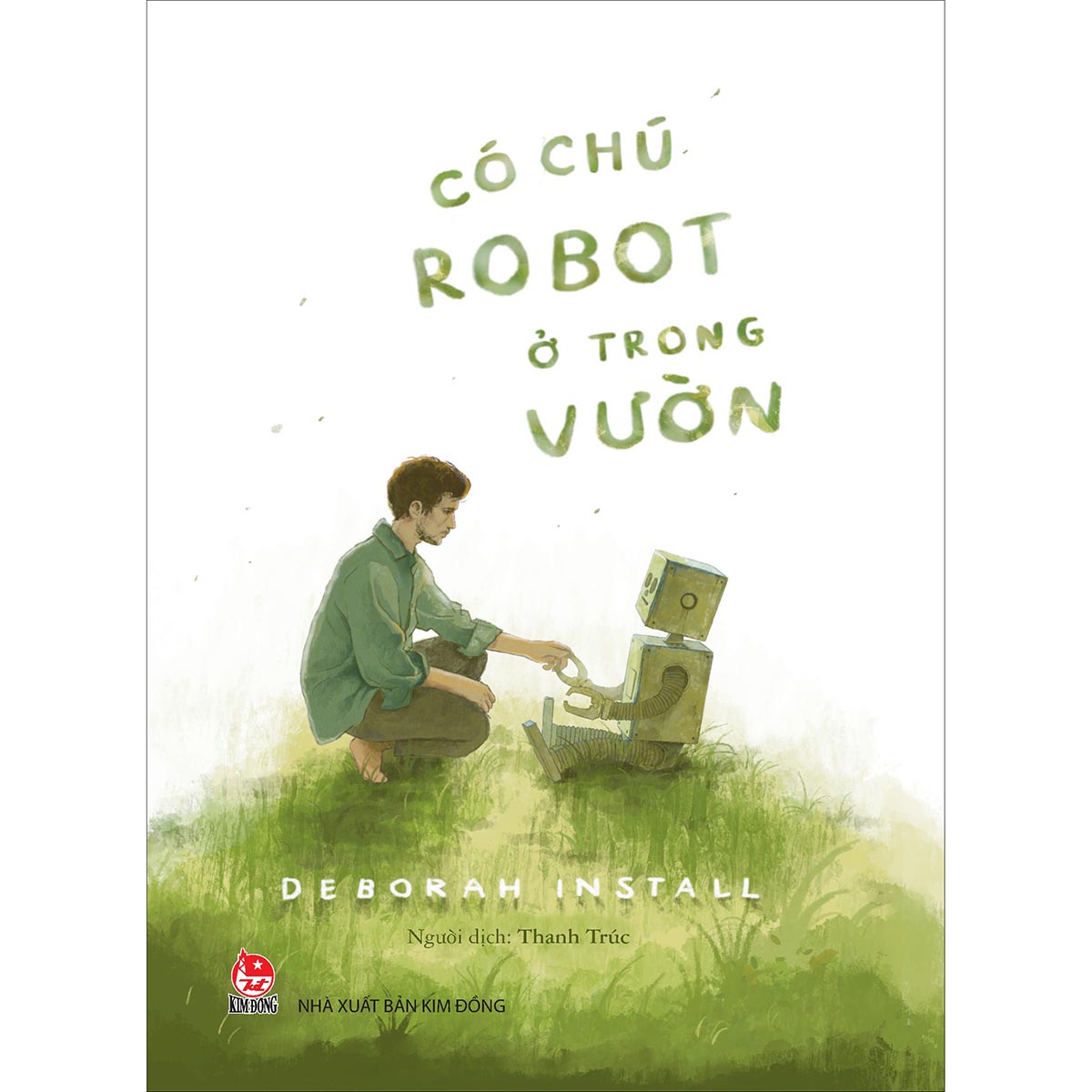 Hình ảnh Có Chú Robot Ở Trong Vườn