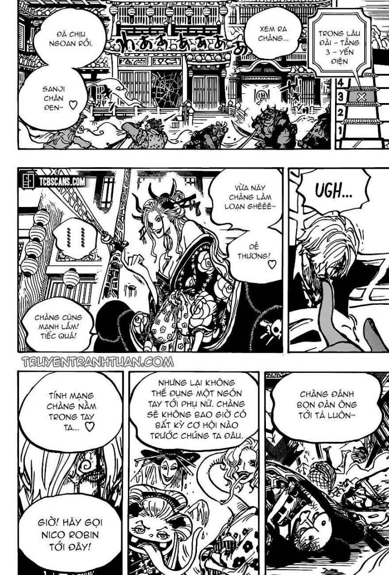 đảo hải tặc - one piece chapter 1004 13