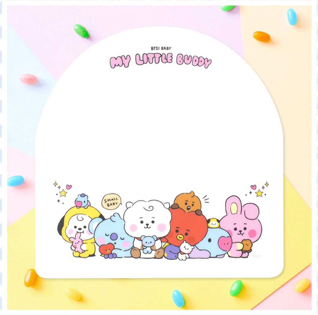 LÓT CHUỘT BT21 BABY VER 2021 MY LITTLE BUDDY MẪU MỚI